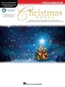 HAL LEONARD INSTRUMENTAL Play-along Christmas Songs For Trombone