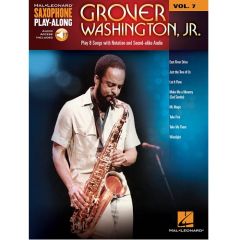 HAL LEONARD HAL Leonard Saxophone Play-along Vol. 7 Grover Washington, Jr.
