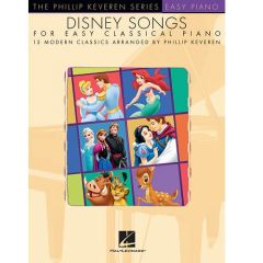 HAL LEONARD THE Phillip Keveren Series Disney Songs For Easy Classical Piano