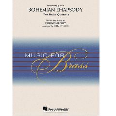HAL LEONARD BOHEMIAN Rhapsody For Brass Quintet Score & Parts