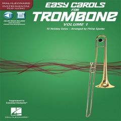HAL LEONARD HAL Leonard Instrumental Play-along Easy Carols For Trombone Volume 1