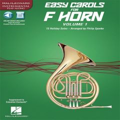 HAL LEONARD HAL Leonard Instrumental Play-along Easy Carols For F Horn Volume 1