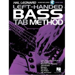HAL LEONARD HAL Leonard Left-handed Bass Tab Method Book 1 Audio Included