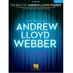 HAL LEONARD BEST Of Andrew Lloyd Webber 13 Greatest Songs Arranged For Big Note Piano