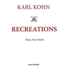 CARL FISCHER KARL Kohn Recreations Piano Four Hands