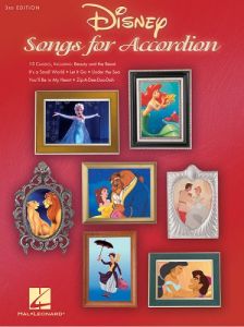 HAL LEONARD DISNEY Songs For Accordion 3rd Edition