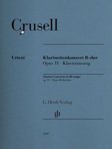 HENLE CRUSELL Clarinet Concerto In Bb Major Op 11 Piano Reduction