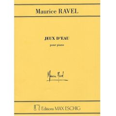 DURATCH JEUX D'eau By Maurice Ravel For Piano Solo