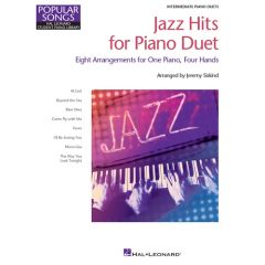 HAL LEONARD JAZZ Hits For Piano Duet Arranged By Jeremy Siskind For 1 Piano 4 Hands