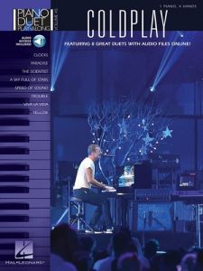 UNIVERSAL MUSIC PUB. PIANO Duet Play-along Vol 45 Coldplay For 1 Piano 4 Hands