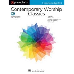 HAL LEONARD PRAISECHARTS Contemporary Worship Classics For C Instruments (bass Clef)