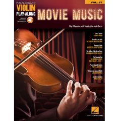 HAL LEONARD VIOLIN Play-along Vol 57 Movie Music