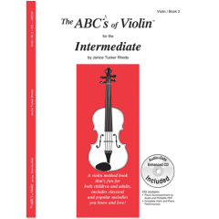 CARL FISCHER THE Abcs Of Violin For The Intermediate Book 2 By Janice Tucker Rhoda