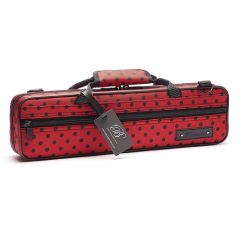 BEAUMONT C-FOOT Flute Case With Carry Strap (ladybird Design)
