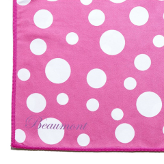 BEAUMONT LARGE Instrument Microfibre Cleaning Cloth 40 X 30 Cm, Pink Polka Dot