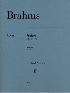 HENLE BRAHMS Waltzer Op. 39 For Piano Solo Urtext