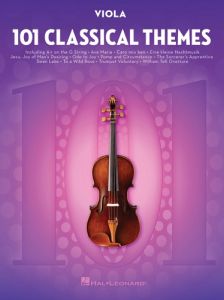HAL LEONARD 101 Classical Themes For Viola