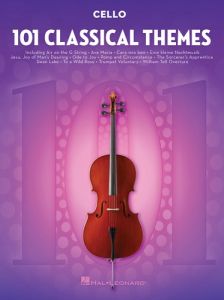 HAL LEONARD 101 Classical Themes For Cello