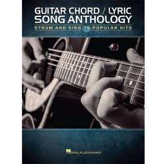 HAL LEONARD GUITAR Chord / Lyric Songs Anthology Strum & Sing 75 Popular Hits