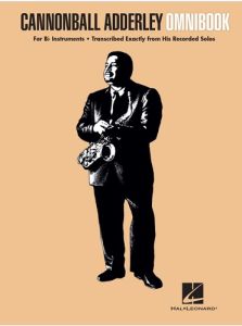 HAL LEONARD CANNONBALL Adderley Omnibook For Bb Instruments