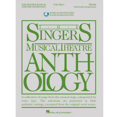 HAL LEONARD THE Singer's Musical Theatre Anthology Volume 6 For Tenor