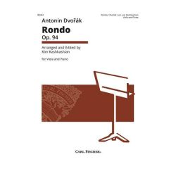 CARL FISCHER ANTONIN Dvorak Rondon Op. 94 For Piano & Piano Arranged By Kim Kashkashian