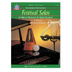 NEIL A.KJOS STANDARD Of Excellence Festival Solos Book 3 Bb Bass Clarinet