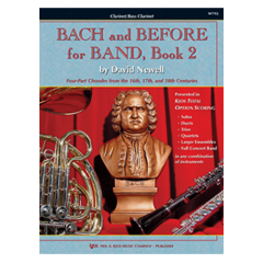 NEIL A.KJOS BACH & Before For Band Book 2 Mallet Percussion