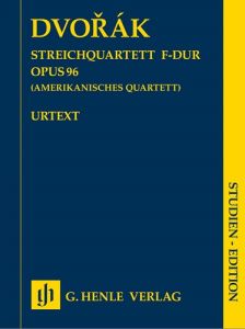 HENLE DVORAK String Quartet F Major Op.96 (american Quartet) Student Edition