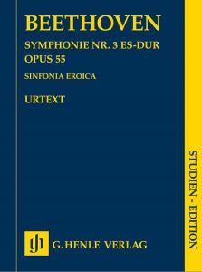 HENLE BEETHOVEN Symphony No.3 E Flat Major Op.55 (sinfonia Eroica) Student Edition