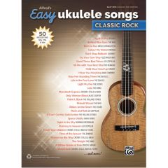 ALFRED ALFRED'S Easy Ukulele Songs Classic Rock Easy Hits Ukulele Tab Edition