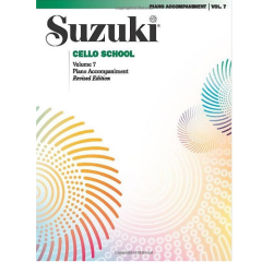 SUZUKI SUZUKI Cello School Piano Accompaniment Volume 7 Revised