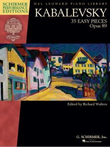 G SCHIRMER KABALEVSKY 35 Easy Pieces Opus 89 Edited By Richard Walters