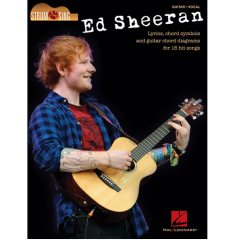 HAL LEONARD STRUM & Sing Ed Sheeran For Guitar/vocal
