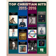 HAL LEONARD TOP Christian Hits 2015-2016 For Piano/vocal/guitar