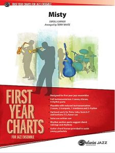 BELWIN MISTY By Errol Garner Arranged By Terry White For Jazz Ensemble Grade 1