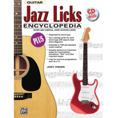 ALFRED JAZZ Licks Encyclopedia Over 280 Useful Jazz Guitar Licks By Jody Fisher