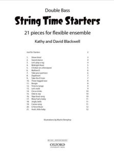 OXFORD UNIVERSITY PR STRING Time Starters (double Bass) 21 Pieces For Flexible Ensemble
