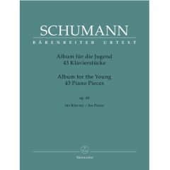 BARENREITER SCHUMANN Album For The Young 43 Piano Pieces Op.68 For Piano Solo Urtext