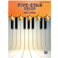 ALFRED DENNIS Alexander Five-star Solos Book 4 For Early Intermediate Level