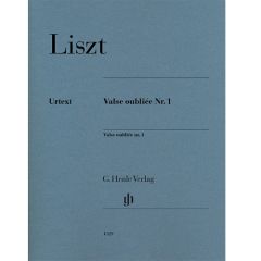 HENLE LISZT Valse Oubliee No. 1 Urtext Edition