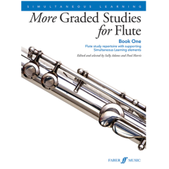 FABER MUSIC MORE Graded Studies For Flute Book 1 Edited By Sally Adams & Paul Harris
