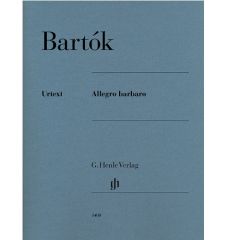 HENLE BARTOK Allegro Barbaro Piano Solo Urtext Edition