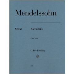 HENLE MENDELSSOHN Piano Trios Urtext Edition