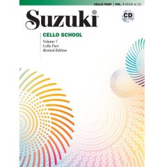 SUZUKI CELLO School Volume 7 Cello Part Book With Cd International Edition