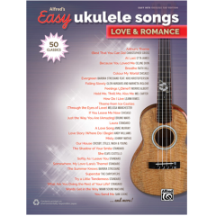 ALFRED ALFRED'S Easy Ukulele Songs Love & Romance Easy Hits Ukulele Tab Edition