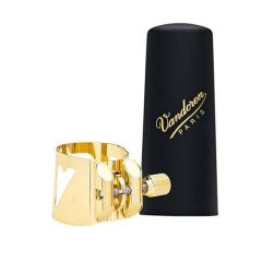 VANDOREN OPTIMUM Series Soprano Saxophone Ligature With Plastic Cap
