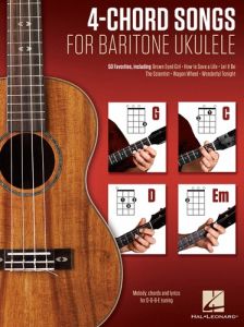 HAL LEONARD 4-CHORD Songs For Baritone Ukulele