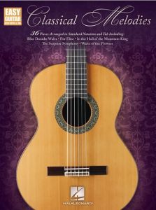 HAL LEONARD CLASSICAL Melodies Easy Guitar With Notes & Tab