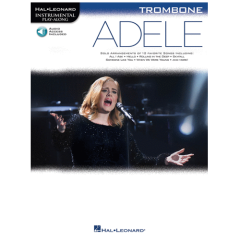 HAL LEONARD HAL Leonard Instrumental Play-along Adele For Trombone